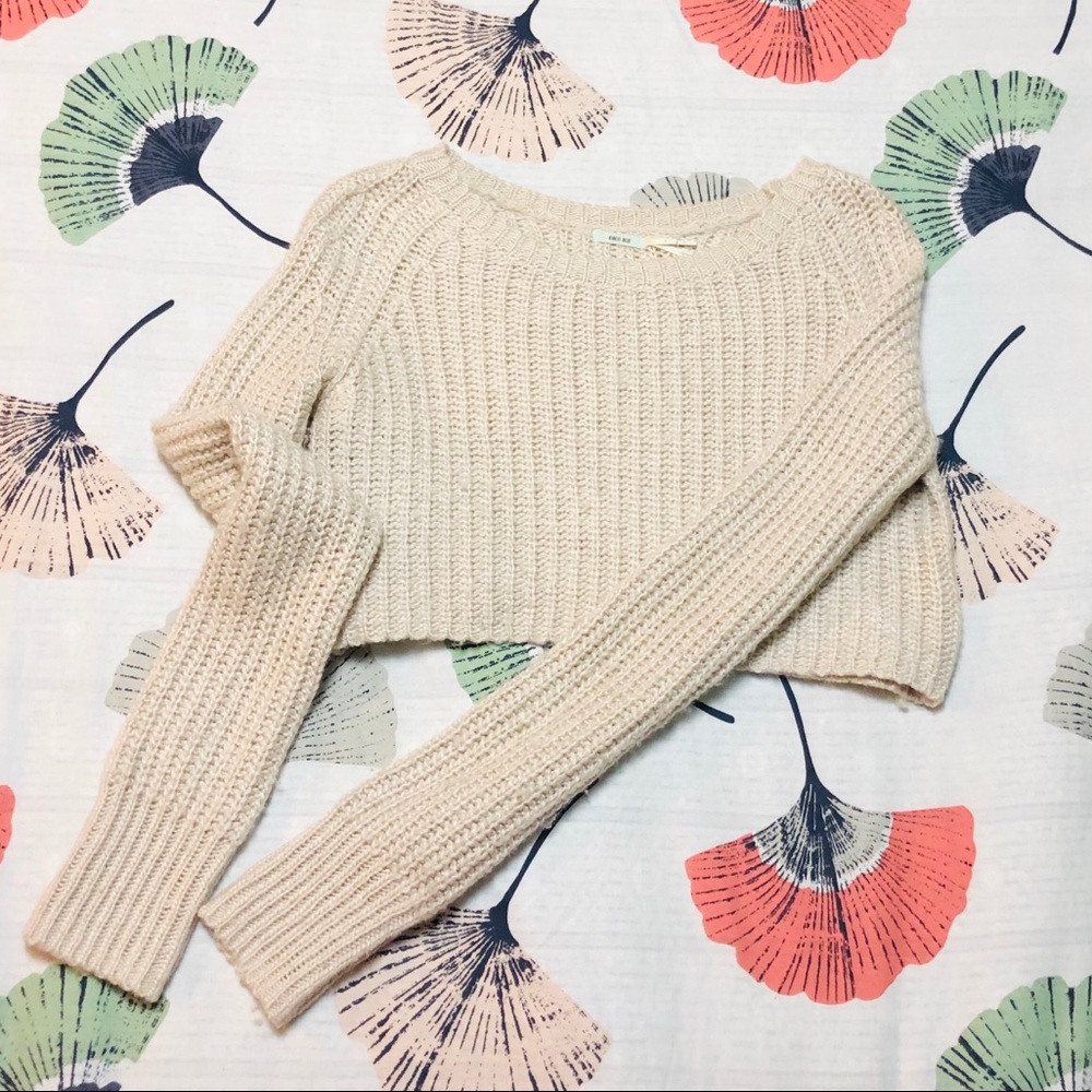 Cropped sweater